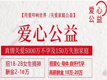 原阳捐卵助孕生子 爱心志愿者招募